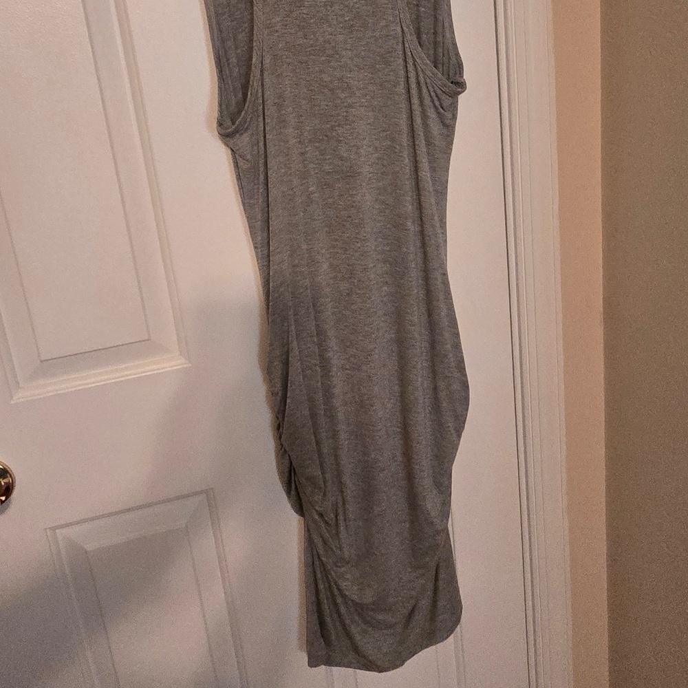 Tank Dress With Ruching - Size Medium - Picture 4 of 8